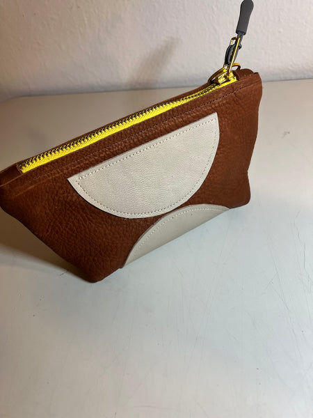 Modern Leather Zip