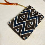 Modern Textile & Leather Zip