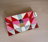 Art Wallet in Shades of Pink