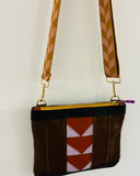 Arrow Leather Crossbody Bag