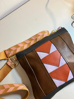 Arrow Leather Crossbody Bag
