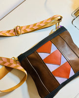 Arrow Leather Crossbody Bag