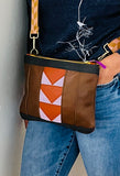 Arrow Leather Crossbody Bag