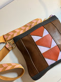 Arrow Leather Crossbody Bag