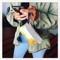 Suede Dip Zip